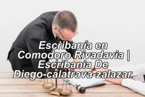 Escribanía en Comodoro Rivadavia | Escribania De Diego-calatrava-zalazar ◀