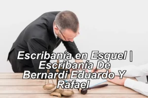 Escribanía en Esquel | Escribanía De Bernardi Eduardo Y Rafael ◀